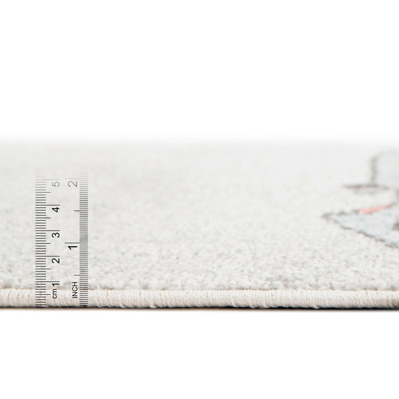 Playful Patterns Collection Area Rug -  Confetti Rectangle Gray  lifestyle 4