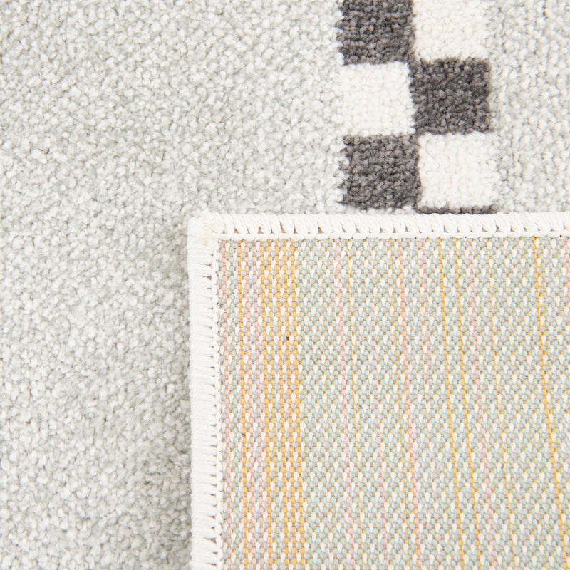 Playful Patterns Collection Area Rug -  Confetti Rectangle Gray  lifestyle 8