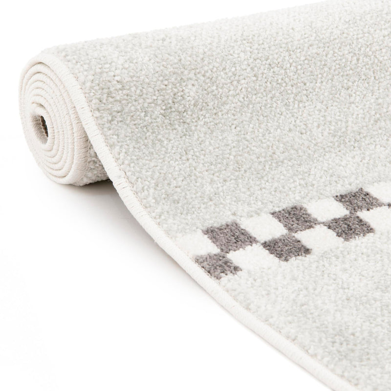 Playful Patterns Collection Area Rug -  Confetti Rectangle Gray  lifestyle 11