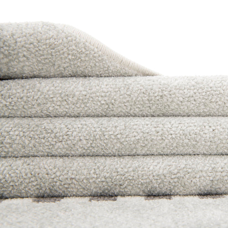 Playful Patterns Collection Area Rug -  Confetti Rectangle Gray  lifestyle 13