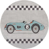 Wonder Tykes Collection Area Rug -  Confetti Round Gray  lifestyle 22