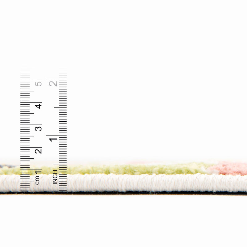 Playful Patterns Collection Area Rug -  Kaleidoscope Rectangle Multi  lifestyle 4