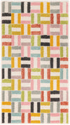 Playful Patterns Collection Area Rug -  Kaleidoscope Runner Multi  lifestyle 16