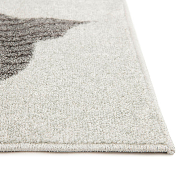 Playful Patterns Collection Area Rug -  Puzzled Rectangle Gray  lifestyle 6