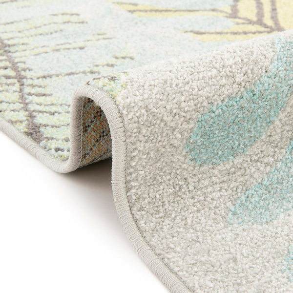 Playful Patterns Collection Area Rug -  Puzzled Rectangle Gray  lifestyle 9
