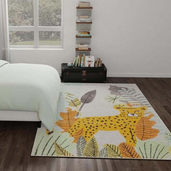 Playful Patterns Collection Area Rug -  Puzzled Rectangle Gray  lifestyle 14