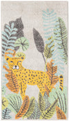 Playful Patterns Collection Area Rug -  Puzzled Runner Gray  lifestyle 16