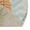 Playful Patterns Collection Area Rug -  Puzzled Round Gray  lifestyle 31