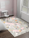 Playful Patterns Collection Area Rug -  Hued Rectangle Gray  lifestyle 3
