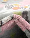 Playful Patterns Collection Area Rug -  Hued Rectangle Gray  lifestyle 7