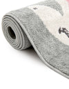 Playful Patterns Collection Area Rug -  Hued Rectangle Gray  lifestyle 11