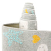 Playful Patterns Collection Area Rug -  Pixel Rectangle Gray  lifestyle 20