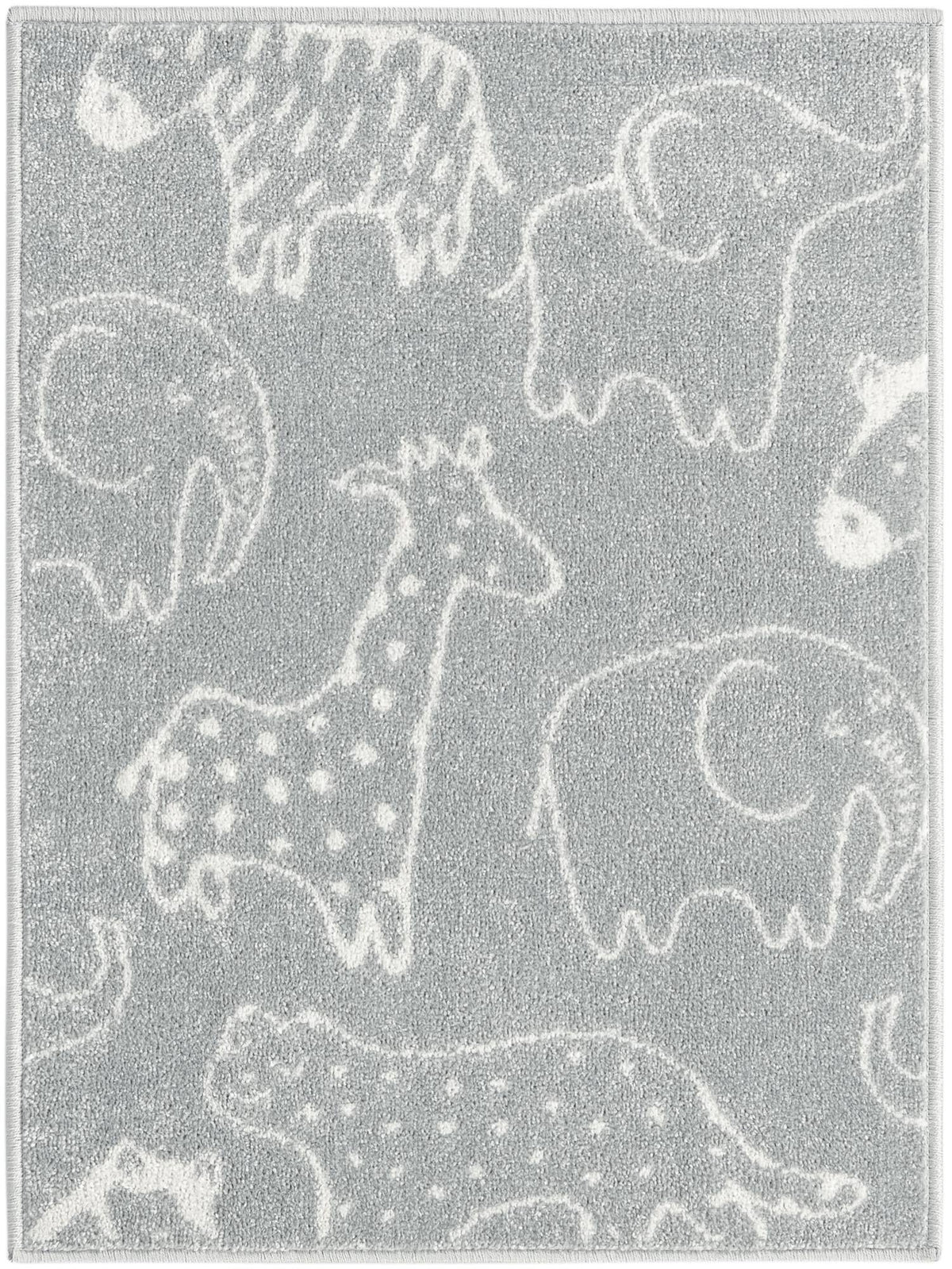 Playful Patterns Collection Area Rug -  Spectrum Rectangle Gray  lifestyle 3