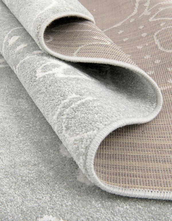 Playful Patterns Collection Area Rug -  Spectrum Rectangle Gray  lifestyle 24