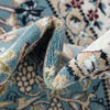 Persian Elegance Collection Area Rug -  Kerman (Blue) Square Blue  lifestyle 80