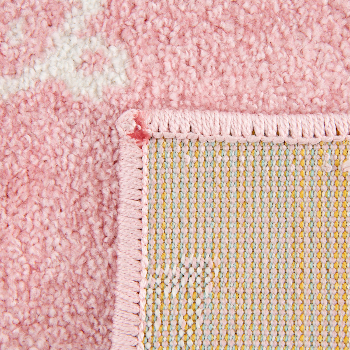 Playful Patterns Collection Area Rug -  Spectrum Rectangle Pink  lifestyle 15