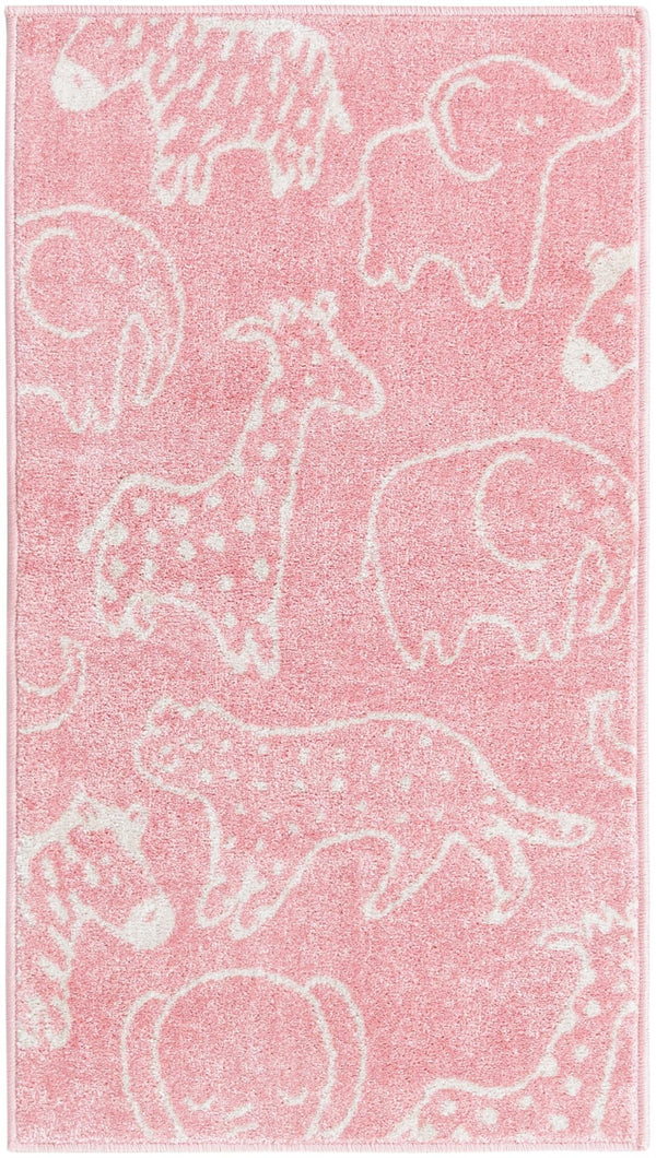 Playful Patterns Collection Area Rug -  Spectrum Runner Pink  lifestyle 31