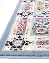 Persian Elegance Collection Area Rug -  Hamedan (Blue) Octagon Blue  lifestyle 64