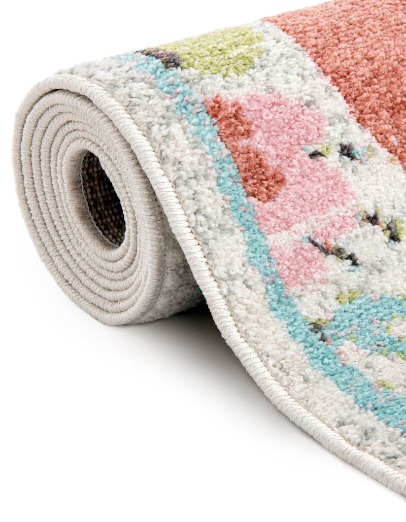 Playful Patterns Collection Area Rug -  Fantasy Rectangle Ivory  lifestyle 11