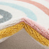 Playful Patterns Collection Area Rug -  Illusion Rectangle Ivory  lifestyle 7