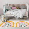 Playful Patterns Collection Area Rug -  Illusion Runner Ivory  lifestyle 59