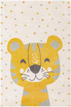 Wonder Tykes Collection Area Rug -  Rainbow Rectangle Ivory  lifestyle 2