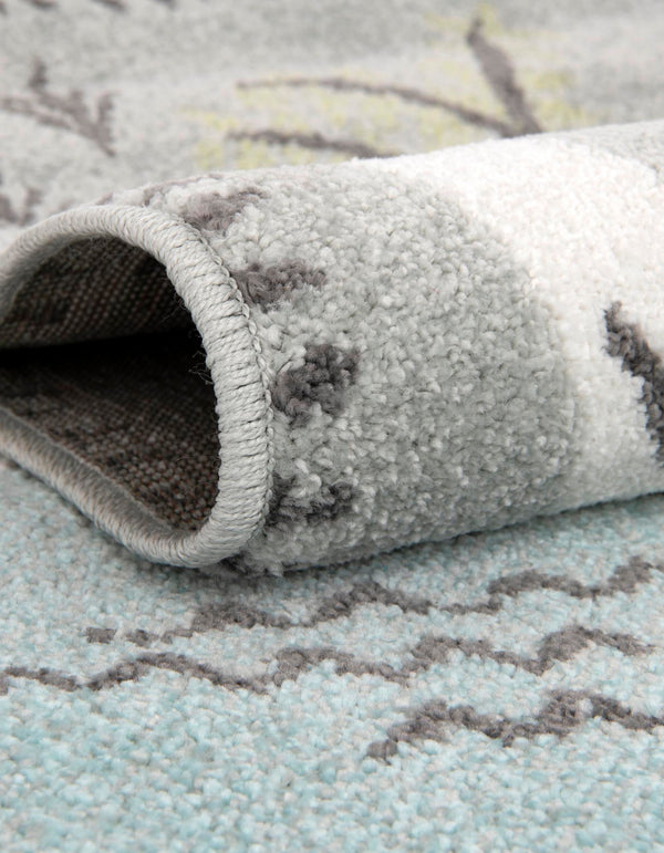 Playful Patterns Collection Area Rug -  Enigma Rectangle Gray  lifestyle 5
