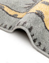 Playful Patterns Collection Area Rug -  Enigma Rectangle Gray  lifestyle 9