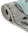 Playful Patterns Collection Area Rug -  Enigma Rectangle Gray  lifestyle 11