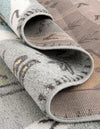 Playful Patterns Collection Area Rug -  Enigma Rectangle Gray  lifestyle 12
