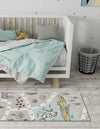 Playful Patterns Collection Area Rug -  Enigma Runner Gray  lifestyle 24