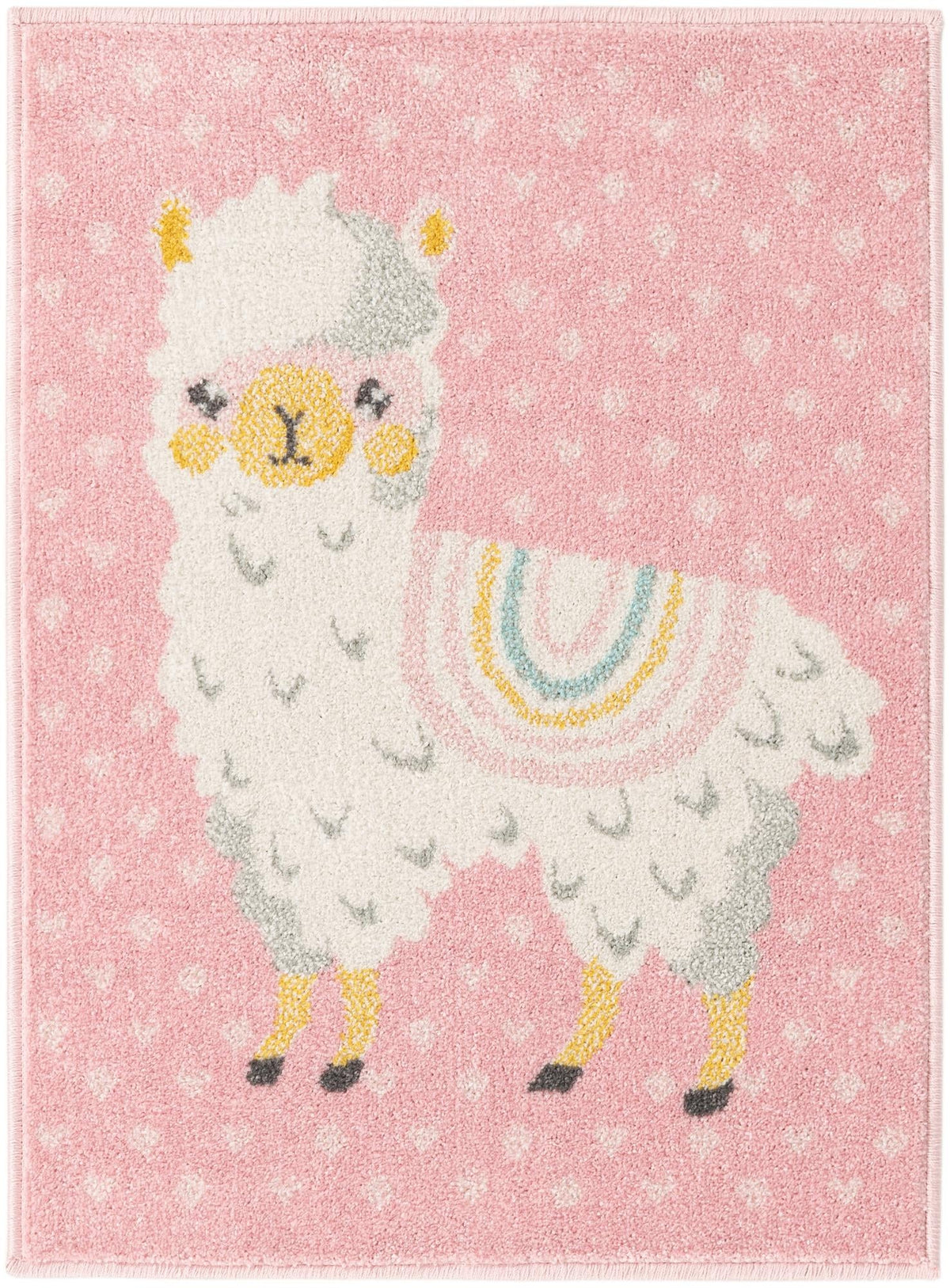 Playful Patterns Collection Area Rug -  Marvel Rectangle Pink Main