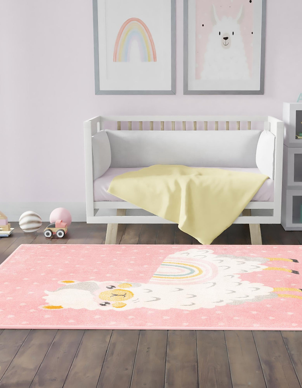 Playful Patterns Collection Area Rug -  Marvel Rectangle Pink  lifestyle 5