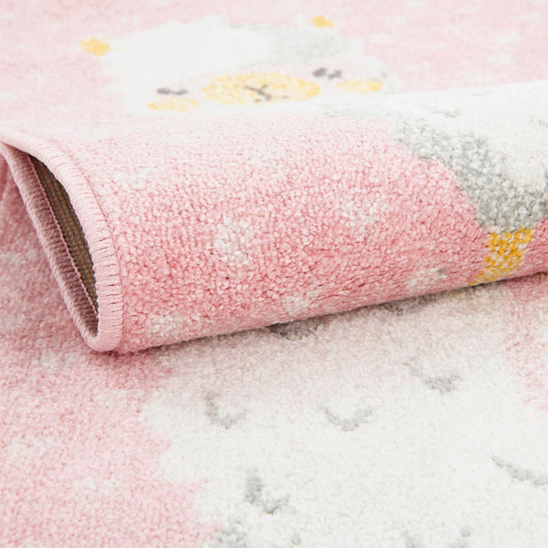 Playful Patterns Collection Area Rug -  Marvel Rectangle Pink  lifestyle 9