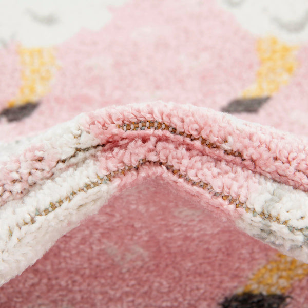 Playful Patterns Collection Area Rug -  Marvel Rectangle Pink  lifestyle 13