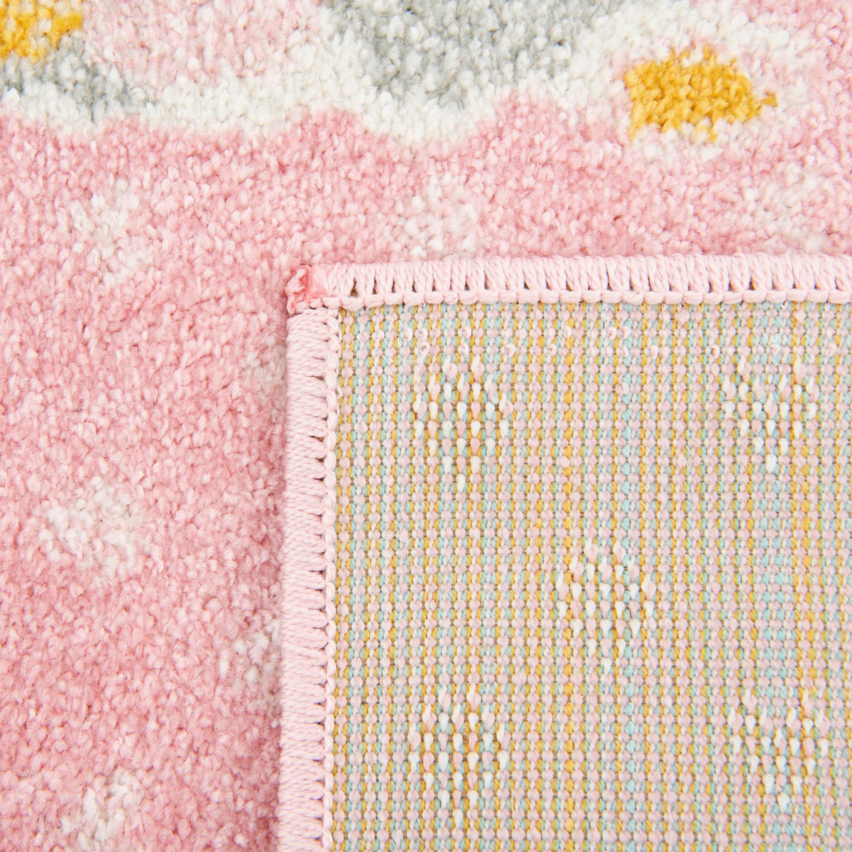 Playful Patterns Collection Area Rug -  Marvel Rectangle Pink  lifestyle 15