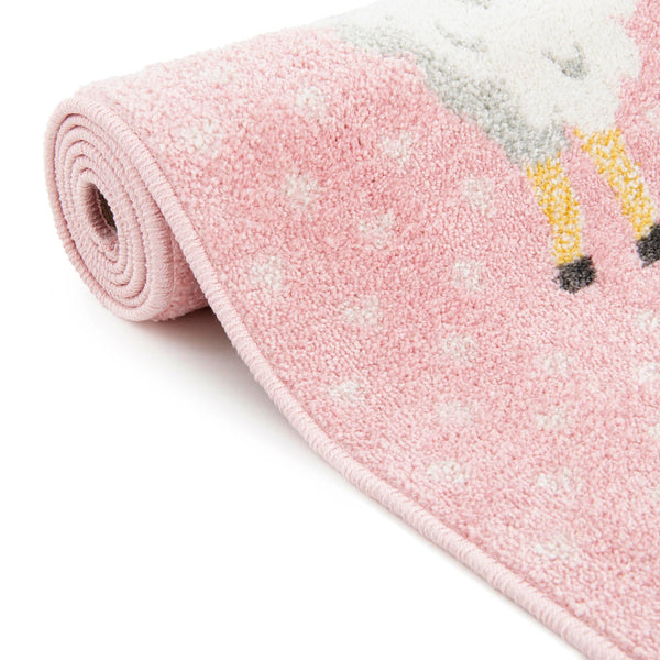 Playful Patterns Collection Area Rug -  Marvel Rectangle Pink  lifestyle 21