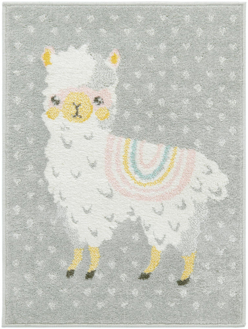 Playful Patterns Collection Area Rug -  Marvel Rectangle Gray  lifestyle 3