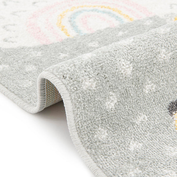 Playful Patterns Collection Area Rug -  Marvel Rectangle Gray  lifestyle 18