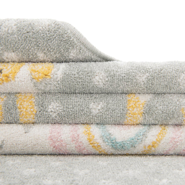 Playful Patterns Collection Area Rug -  Marvel Rectangle Gray  lifestyle 26