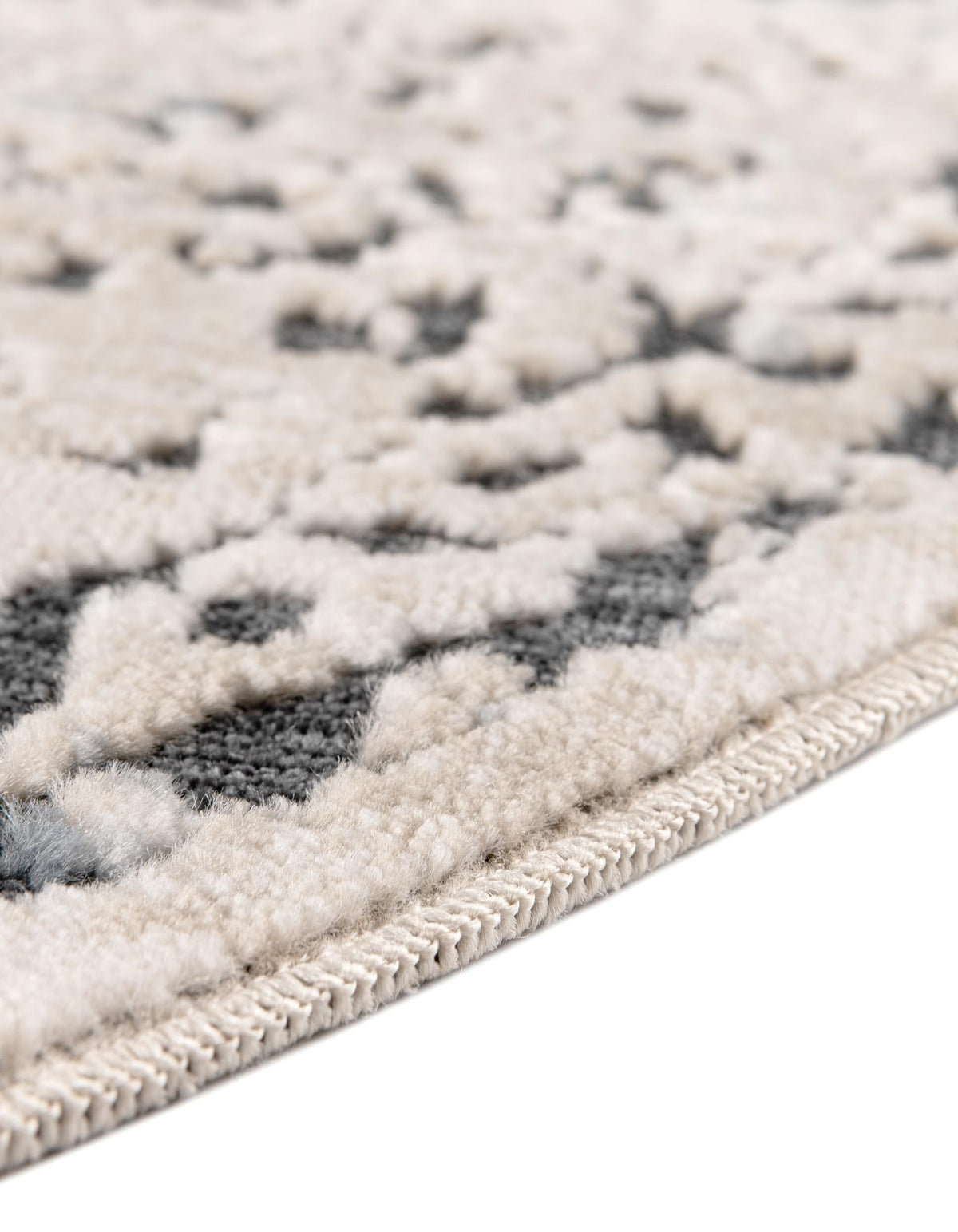 Coastal Manor Collection Area Rug -  Dunes Hearth Dark Blue  lifestyle 124