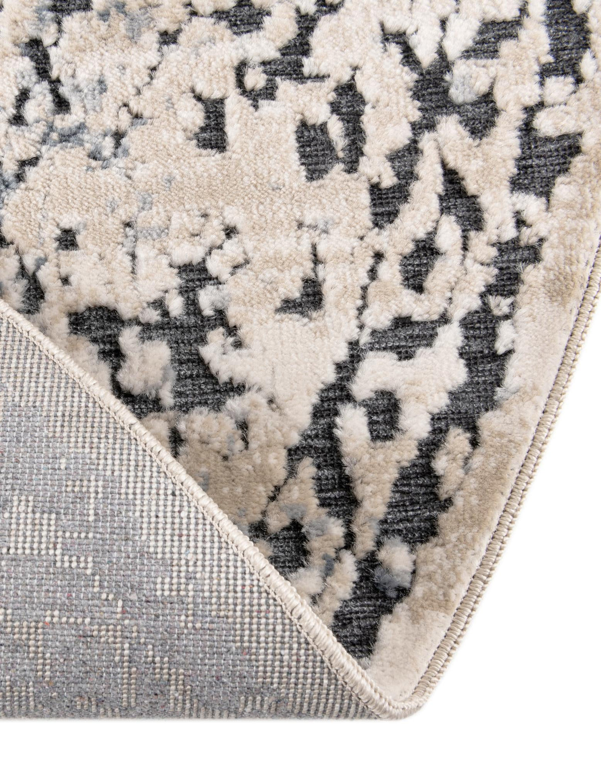 Coastal Manor Collection Area Rug -  Dunes Hearth Dark Blue  lifestyle 125