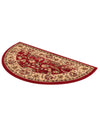 Isfahan Elegance Collection Area Rug - Naghsh-e Jahan (Burgundy) Hearth Burgundy  lifestyle 37