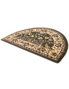 Isfahan Elegance Collection Area Rug - Naghsh-e Jahan (Green) Hearth Green  lifestyle 57
