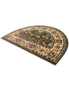 Isfahan Elegance Collection Area Rug - Naghsh-e Jahan (Green) Hearth Green  lifestyle 59