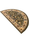 Isfahan Elegance Collection Area Rug - Naghsh-e Jahan (Green) Hearth Green  lifestyle 61