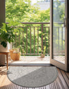 Tribal Terrace Treasures Collection Area Rug -  Incan Isle (Light Gray) Hearth Light Gray  lifestyle 3