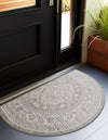 Tribal Terrace Treasures Collection Area Rug -  Incan Isle (Light Gray) Hearth Light Gray  lifestyle 9
