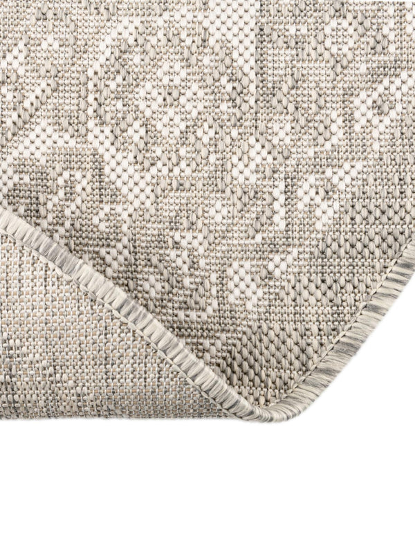 Tribal Terrace Treasures Collection Area Rug -  Incan Isle (Light Gray) Hearth Light Gray  lifestyle 15