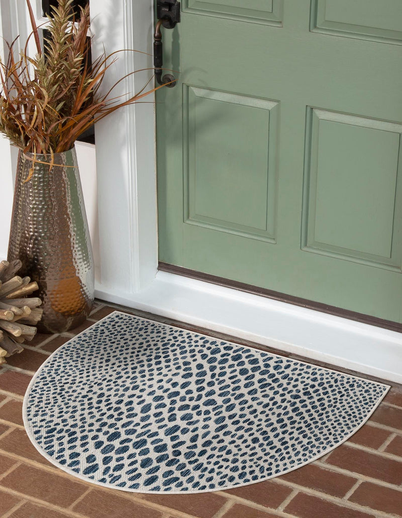 Urban Oasis Rugs Collection Area Rug -  Terrace (Blue) Hearth Blue  lifestyle 0